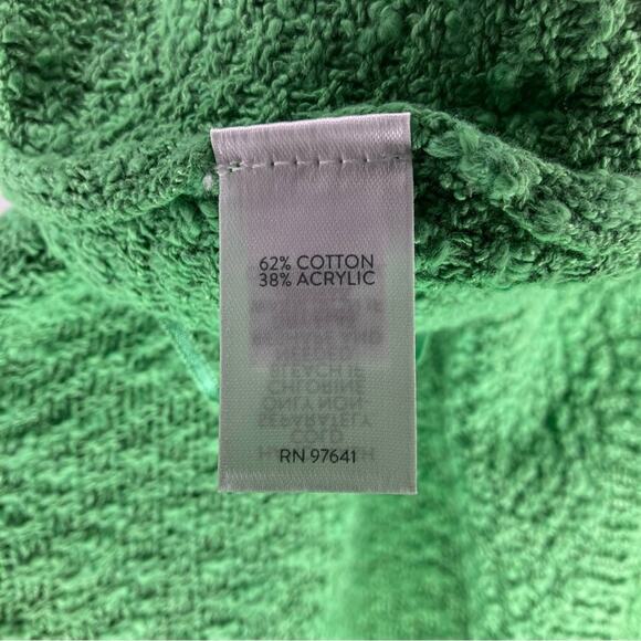 NWT J. JILL Essential Open-Front Cardigan Sweater Green Medium Petite MP - Picture 4 of 5